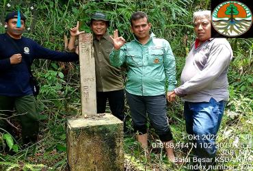 KEPALA BALAI BESAR KSDA RIAU PANTAU LANGSUNG KAWASAN SM KERUMUTAN