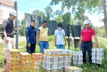 RESORT BUKIT RIMBANG MELAKUKAN PELEPASLIARAN SATWA SITAAN HASIL PENYERAHAN POLRES PELALAWAN