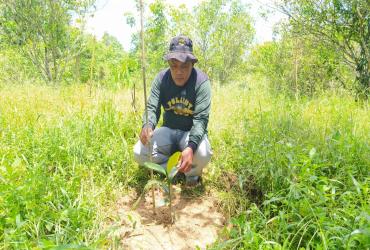RESORT BUKIT RIMBANG MELAKUKAN PEMANTAUAN PERKEMBANGAN PEMULIHAN EKOSISTEM DI SM BUKIT RIMBANG BUKIT BALING