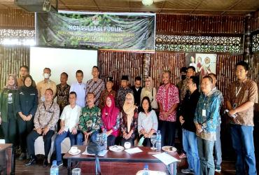 SINKRONISASI DAN HUMANIS MEWARNAI KONSULTASI PUBLIK PENYUSUNAN DOKUMEN RPJP SM  BALAI RAJA