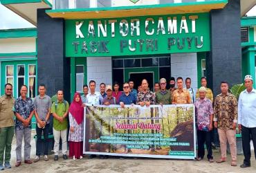 KONSULTASI PUBLIK PENYUSUNAN DOKUMEN RENCANA PEMBERDAYAAN MASYARAKAT (RPM) DISEKITAR SM TASIK TANJUNG PADANG