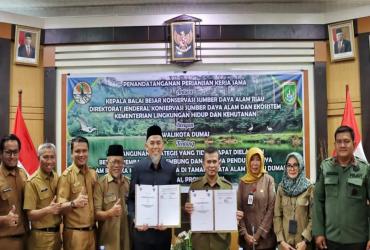 PENANDATANGANAN PERJANJIAN KERJASAMA DENGAN PEMERINTAH DAERAH KOTA DUMAI